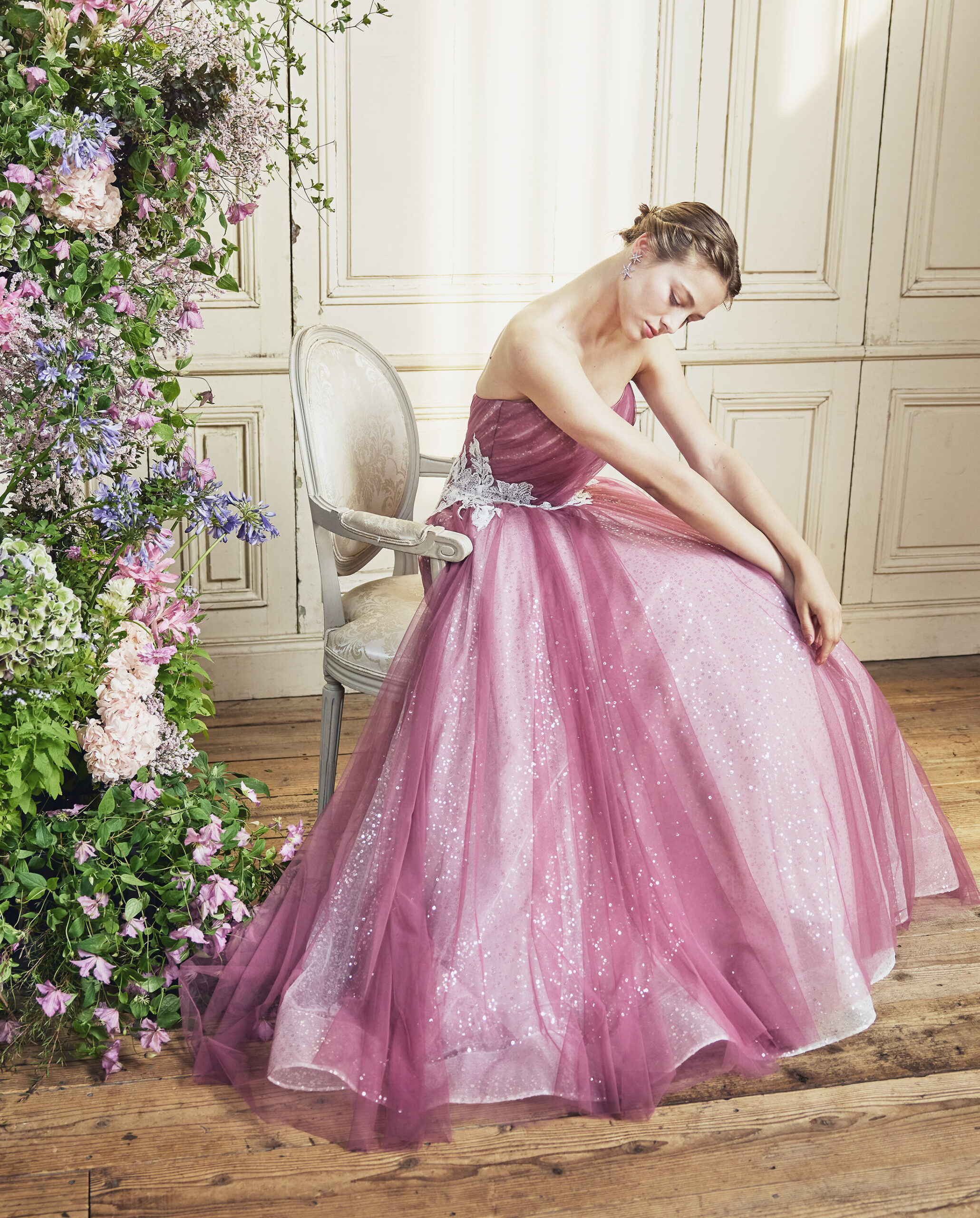 GM39W アザレア／ワイン ｜カラードレス｜ドレスコレクション